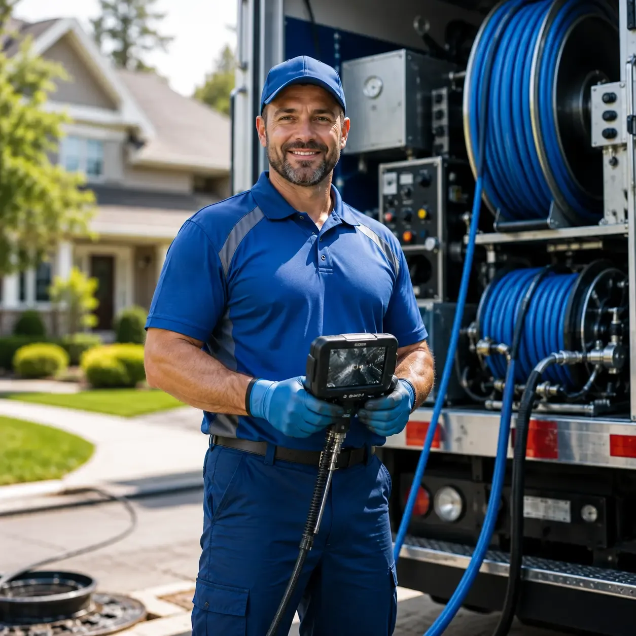 Local outdoor drain cleaning specialists in Middlefield, CT